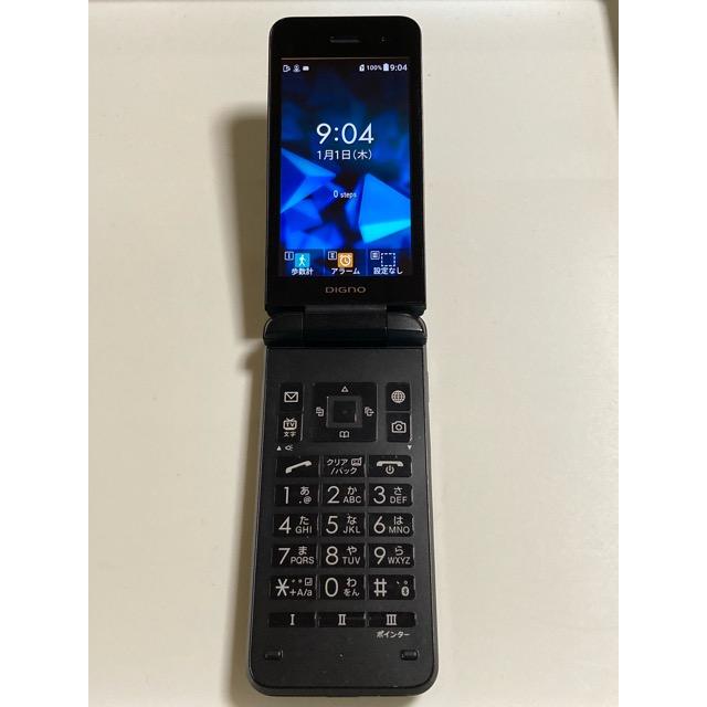 【美品】DIGNOケータイ3 902KC ソフトバンク SIMフリー ブラック❽ DIGNO ケータイ3 902KC ソフトバンク SIMフリー ブラック （4G通信
