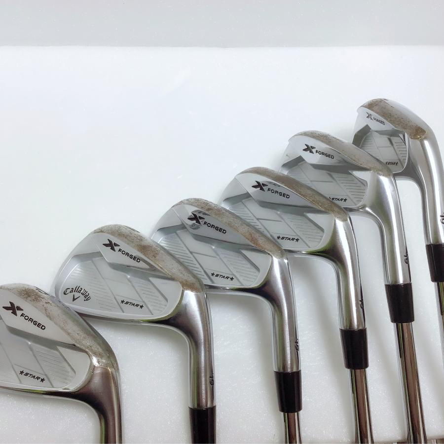ツアー支給 プロ支給品 X FORGED STAR 2019 5~PW 6本セット モーダス 