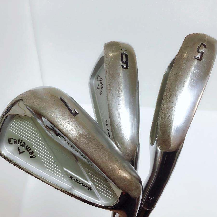ツアー支給 プロ支給品 X FORGED STAR 2019 5~PW 6本セット モーダス 
