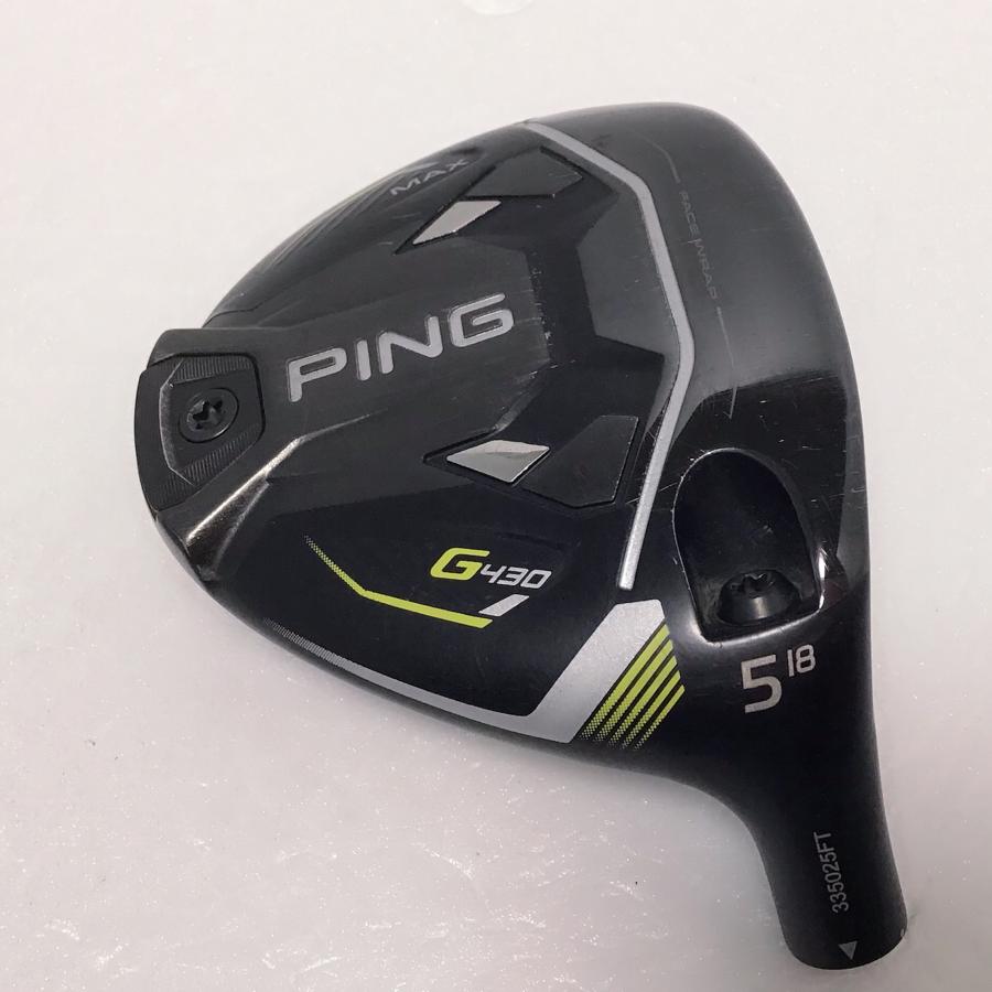 PING ピン G430 MAX 5W ヘッド　 USED 日本仕様 G430 ピン PING MAX 5W 18° 日本仕様 ヘッド : セカンドゴルフ - 通販