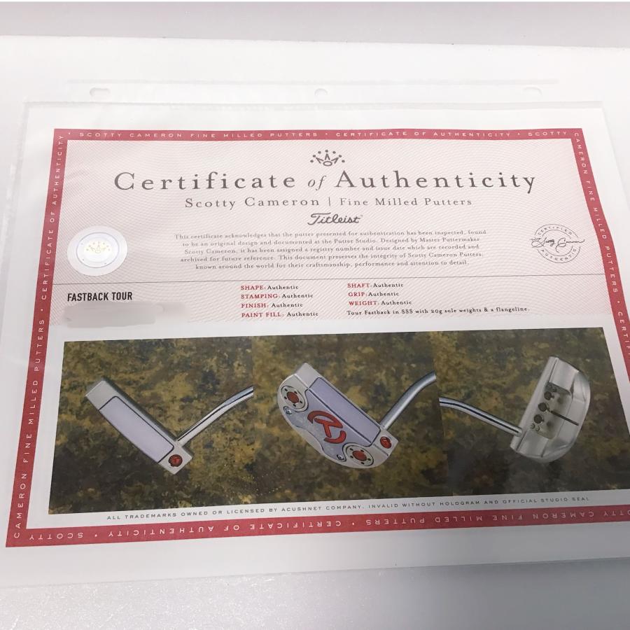 SCOTTY CAMERON サークルT スコッティキャメロン ファストバックツアー