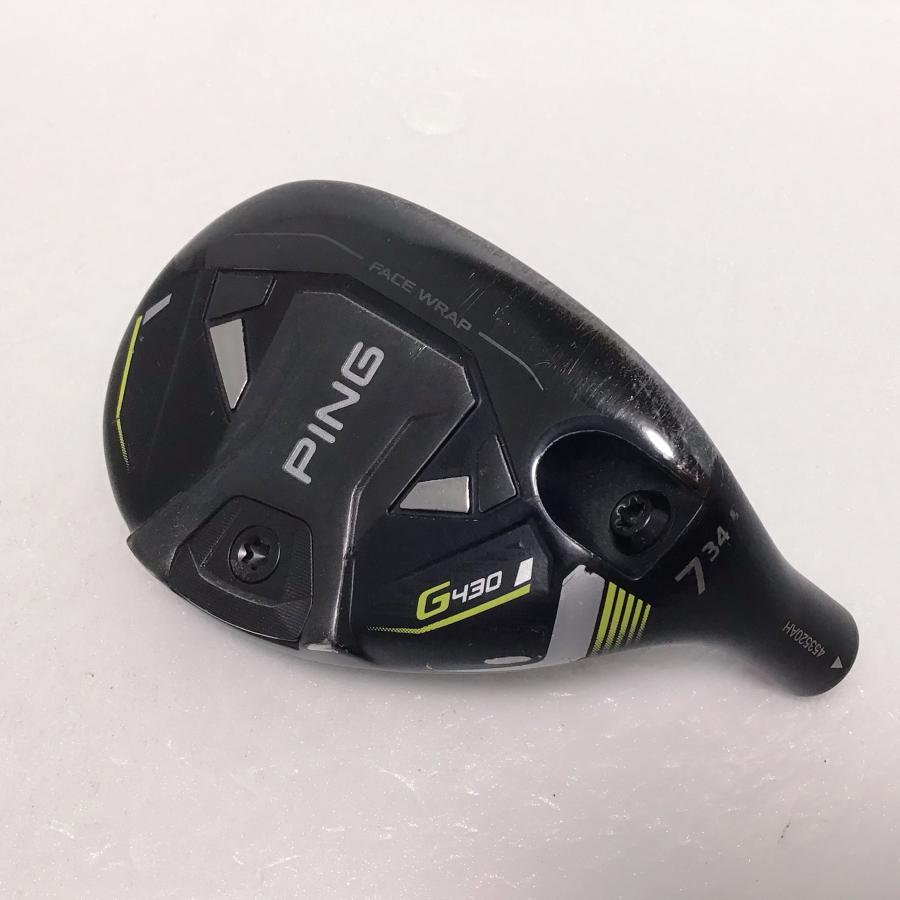【希少・美品】PING G430 7UT ユーティリティ ヘッド　ピン　34度 G430 ピン PING UT U7 34° 日本仕様 ヘッド : セカンドゴルフ - 通販