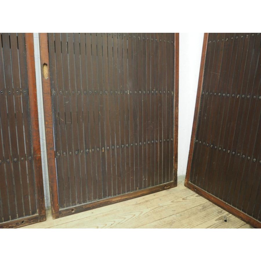 タA0973◇【H169,5cm×W88cm】×3枚◇アンティーク◇味わいのある