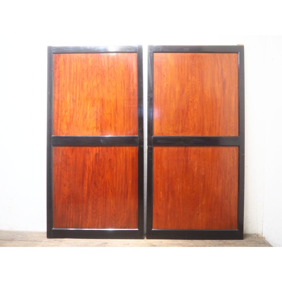 タA1011◇(1)【H176,5cm×W87,5cm】×2枚◇レトロな古い木製引き戸◇建具
