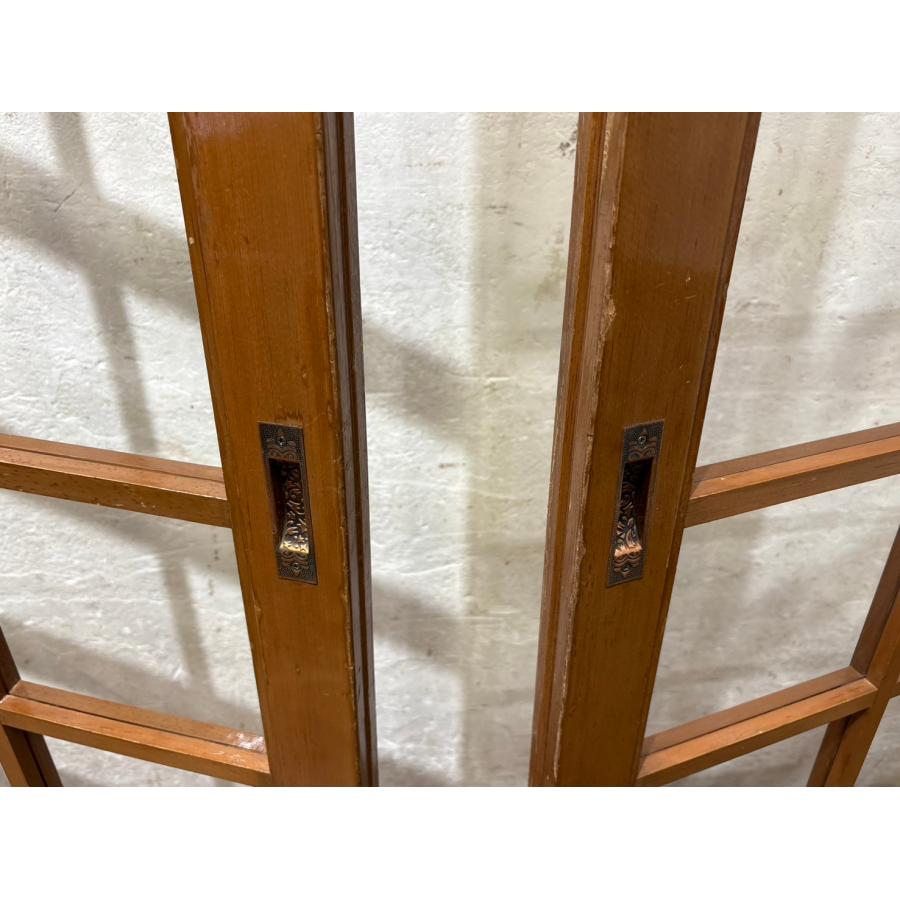 タ荷A1312◇(2)【H212,5cm×W78cm】×2枚◇特大◇格子デザインの大きい木