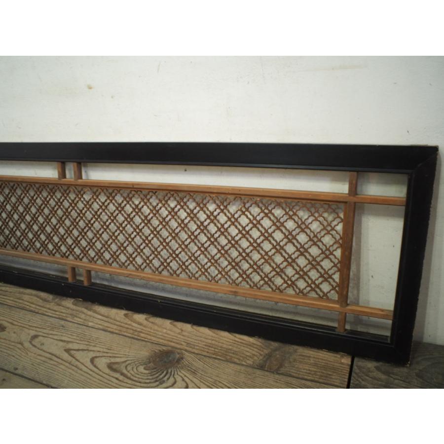 タB0728◇【H45cm×W177cm】◇素敵な組子細工の古い木製欄間◇古建具