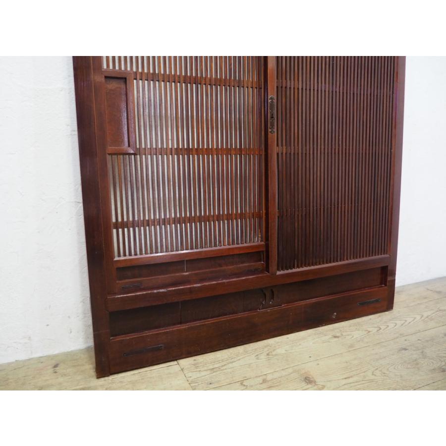 SALE!!『枠付き板戸(江戸期)』No，365 ① 建具総欅 ケヤキ 木扉