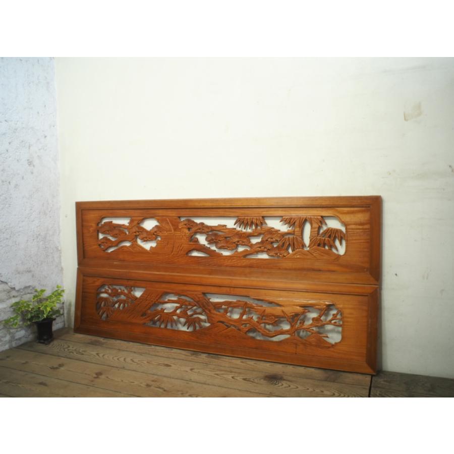 アンティーク 欄間 木彫り 古建具 古民家 リノベーション