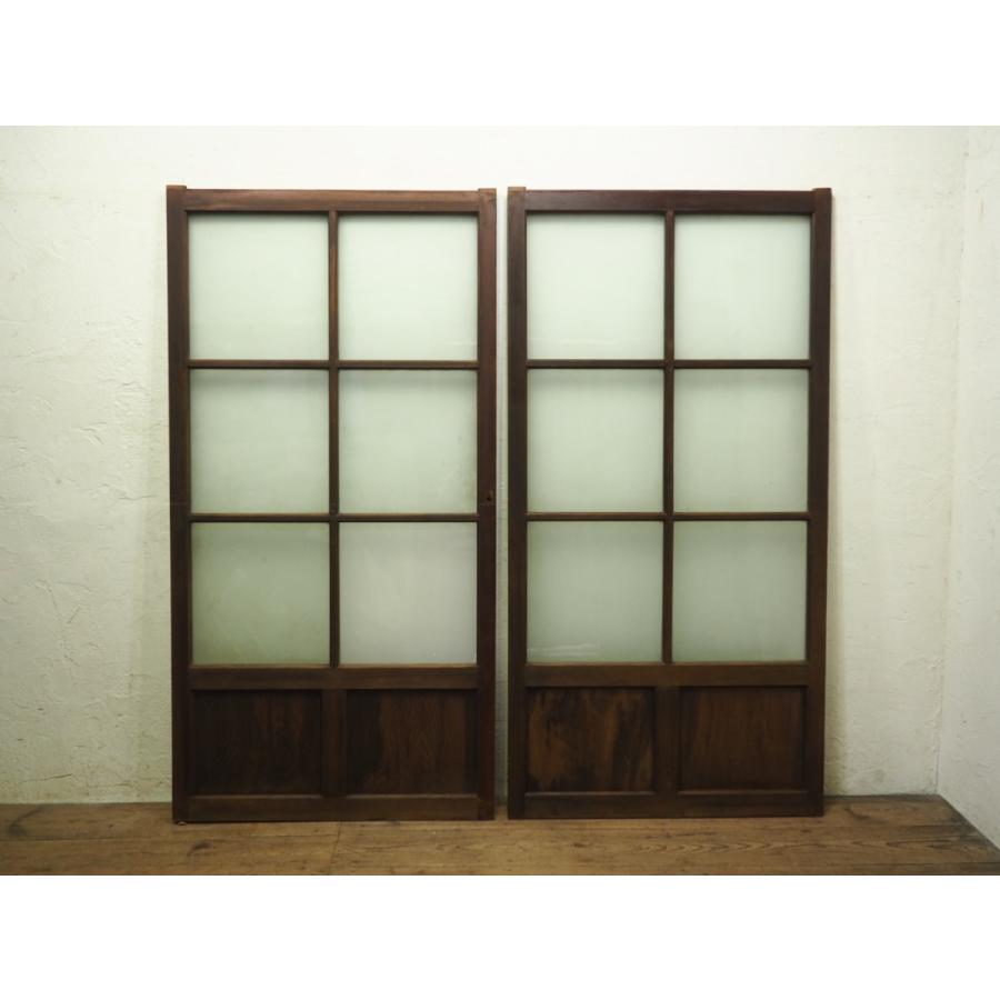 タD0932◇(2)【H176,5cm×W90cm】×2枚◇レトロな味わいの古い木製