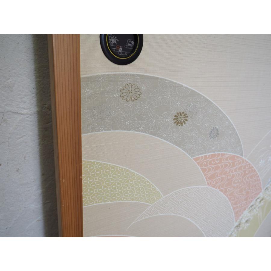 タE0076◇【H163,5cm×W80cm】×2枚◇レトロな味わいの片面襖◇建具