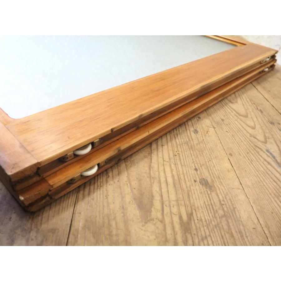 タE0133◇(3)【H175cm×W93,5cm】×2枚◇昭和レトロな味わいの古い