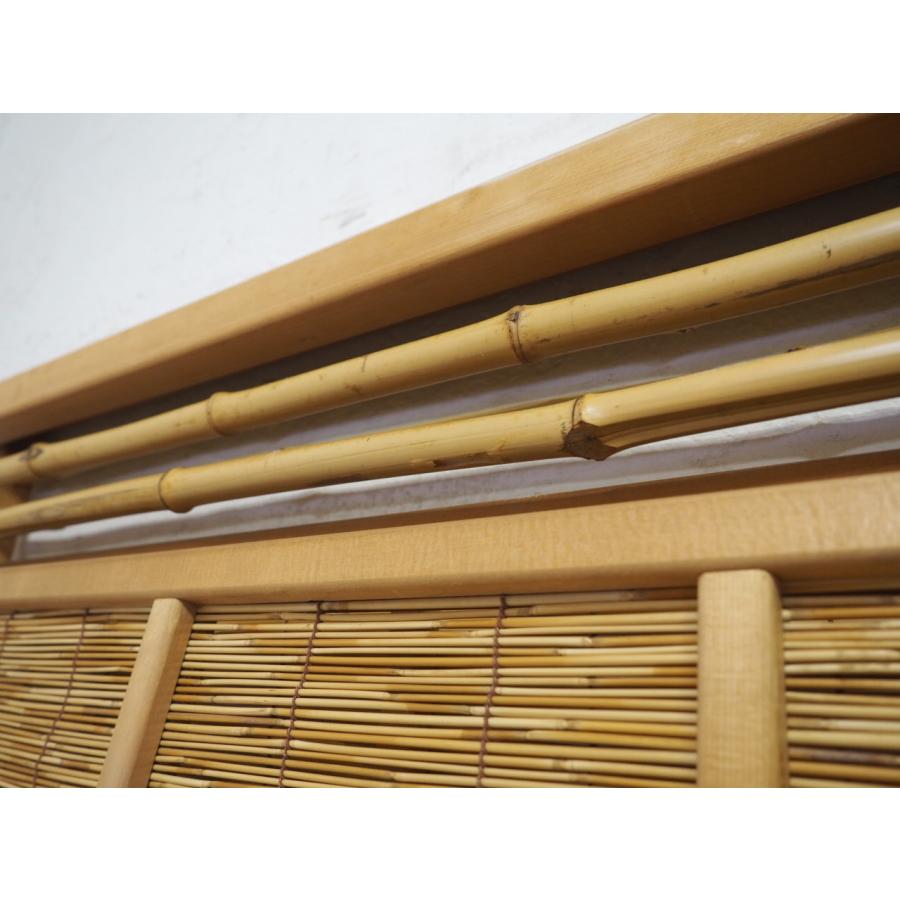 タE0876◇(1)【H176,5cm×W89cm】×4枚◇味わいのあるレトロな簾戸◇葦戸 ...