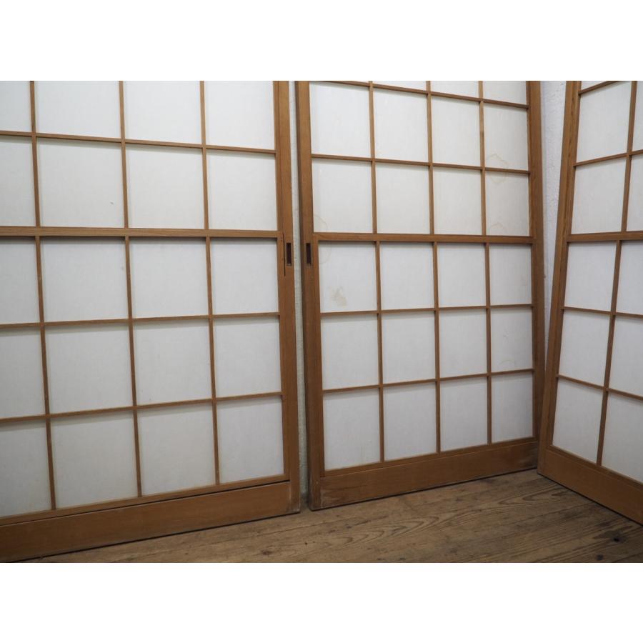 タF0016◇【H177cm×W89,5cm】×4枚◇シンプルなデザインのレトロな雪見