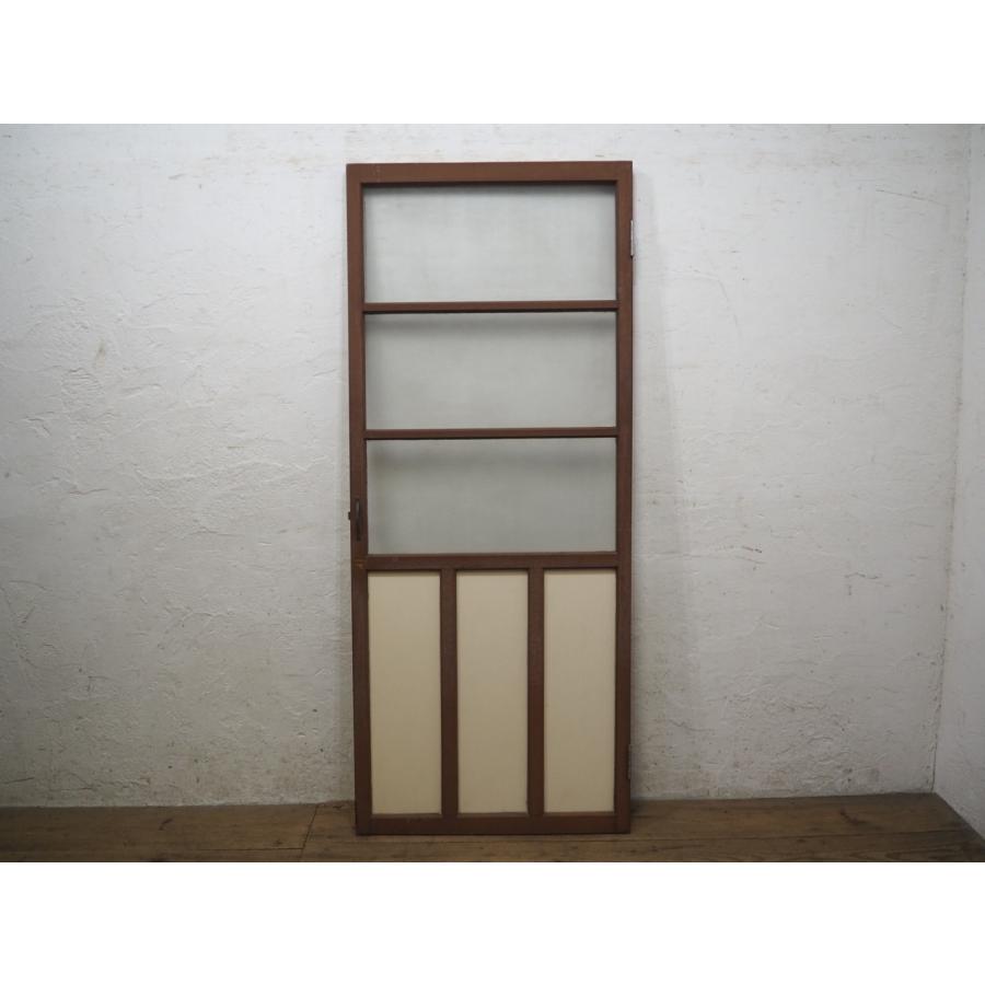 タG0374◇【H174cm×W72cm】◇ビンテージ◇レトロな古い木製ガラス戸