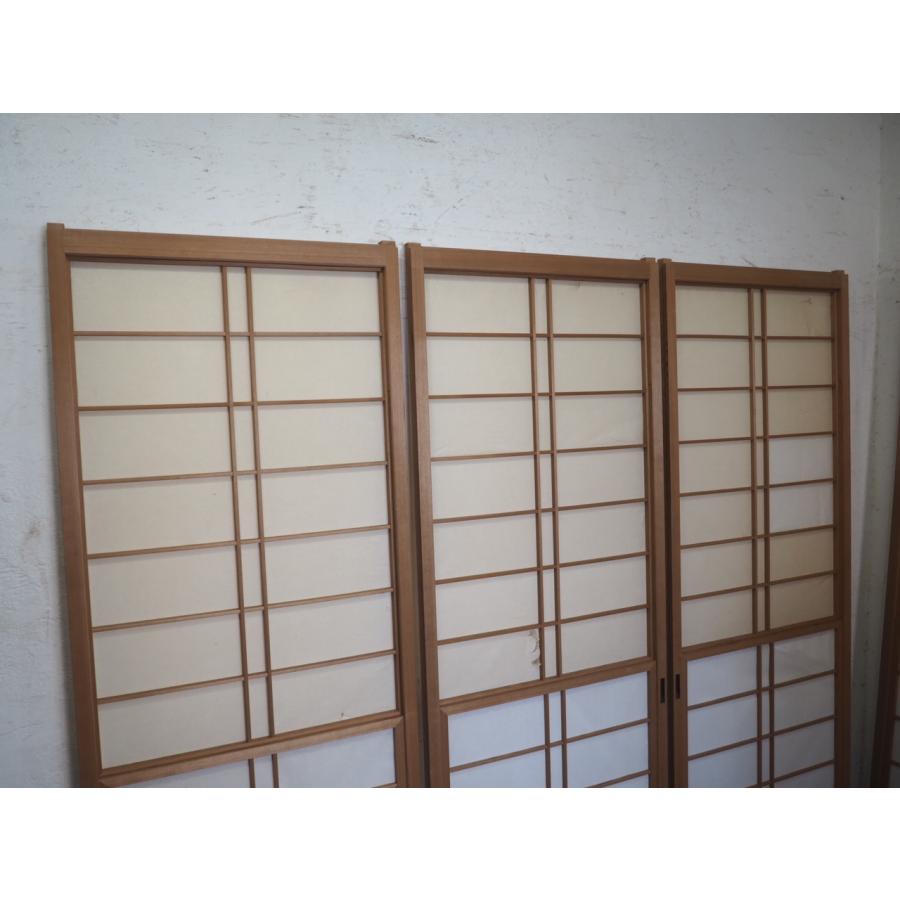 タG0801◇【H184cm×W67cm】×4枚◇シンプルなデザインの大きい雪見障子