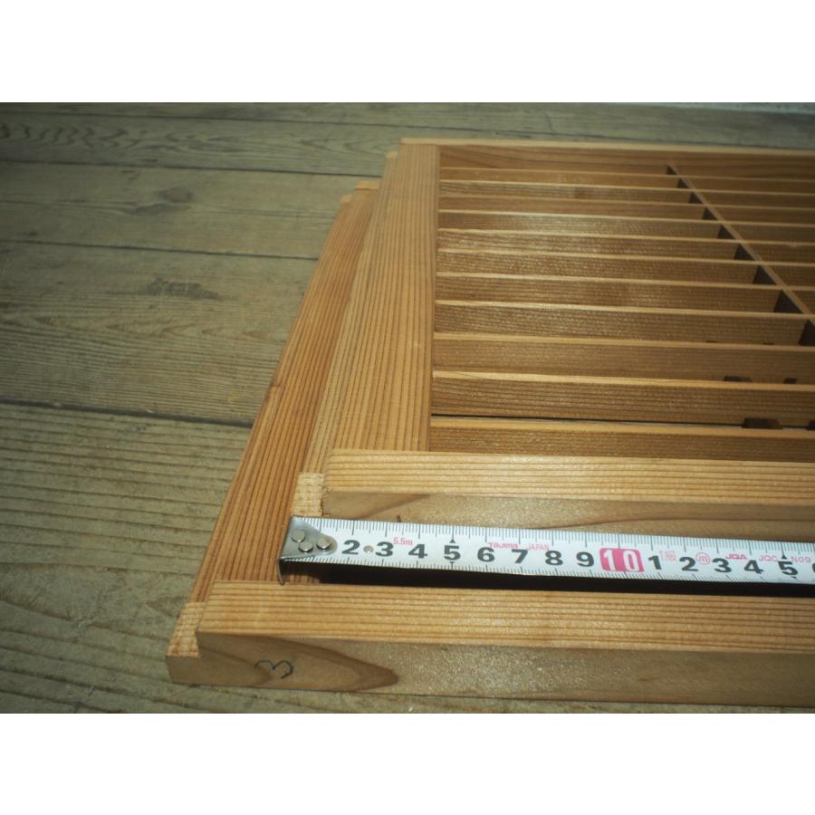 タH0913◇【H100cm×W44cm】×4枚◇素敵な組子細工の古い障子戸