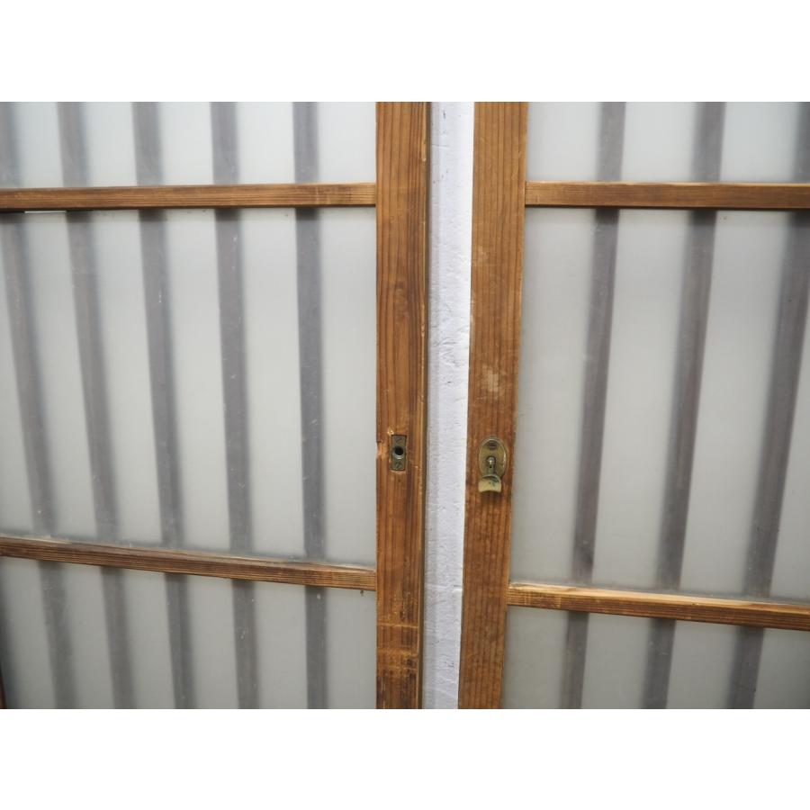 タI0435◇【H180cm×W88cm】×2枚◇アンティーク◇格子デザインの タI0435◇【H180cm×W88cm】×2枚◇アンティーク◇格子デザインの