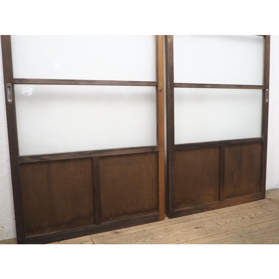 タM839◇複数セット有◇【H90cm×W84,5cm】×2枚◇可愛いペンキの古い