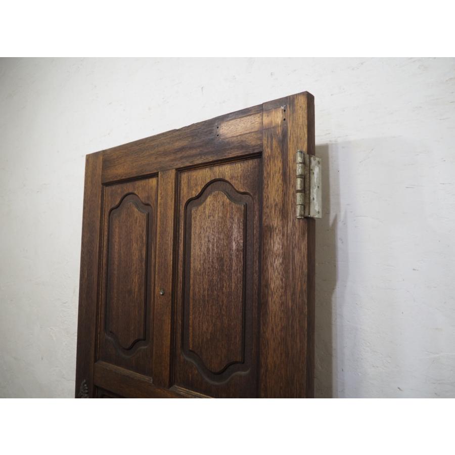タ◇◇鍵付き◇重厚な無垢材の古い木製ドア