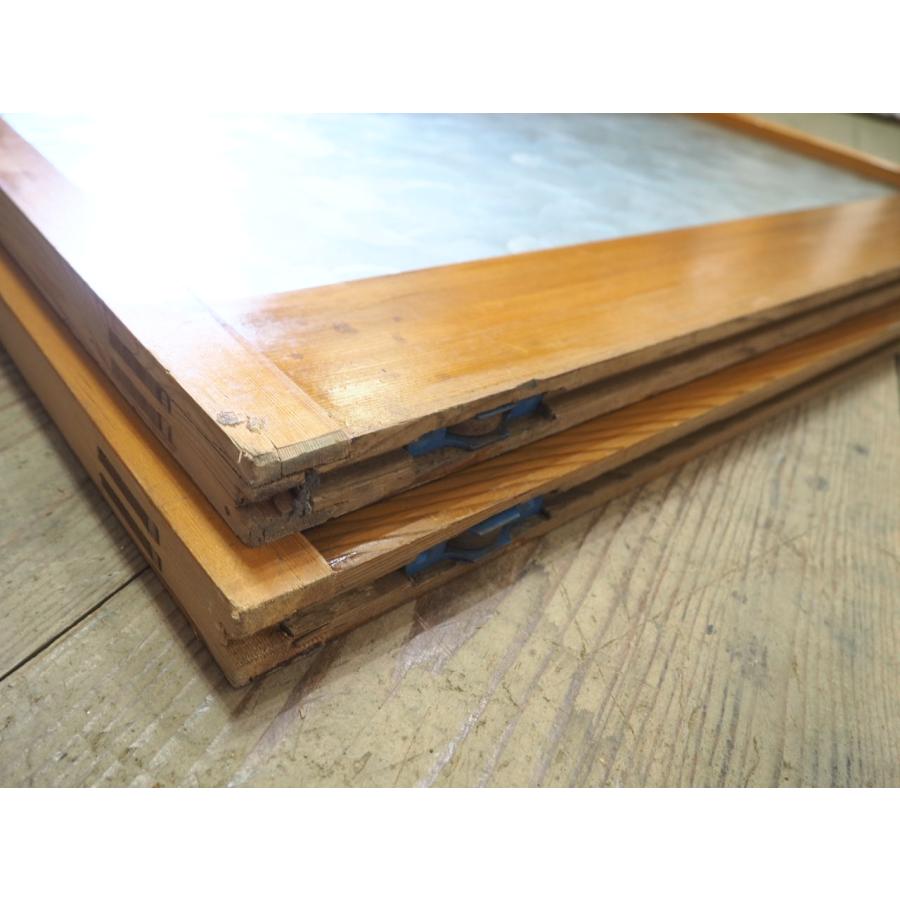 タL0155◇【H177cm×W88cm】◇×2枚◇昭和レトロなデザインガラス タL0155◇【H177cm×W88cm】◇×2枚◇昭和レトロなデザインガラス
