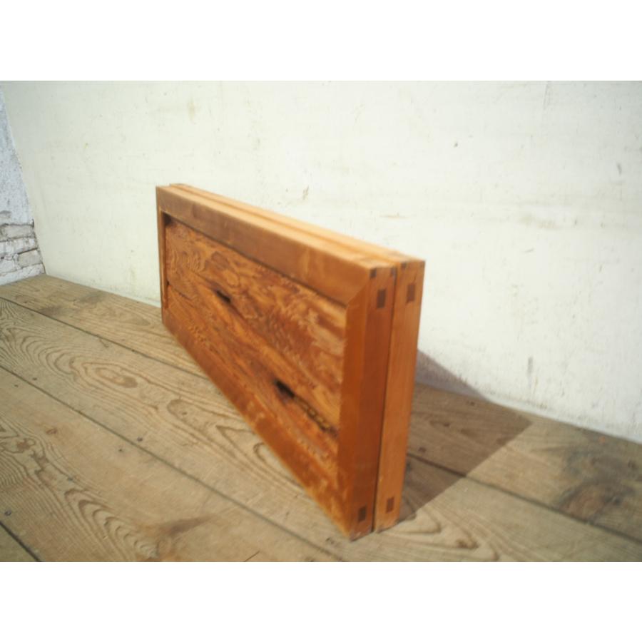 タL0439◇【H30cm×W79,5cm】×2枚◇レトロな味わいの小振りな古い木製