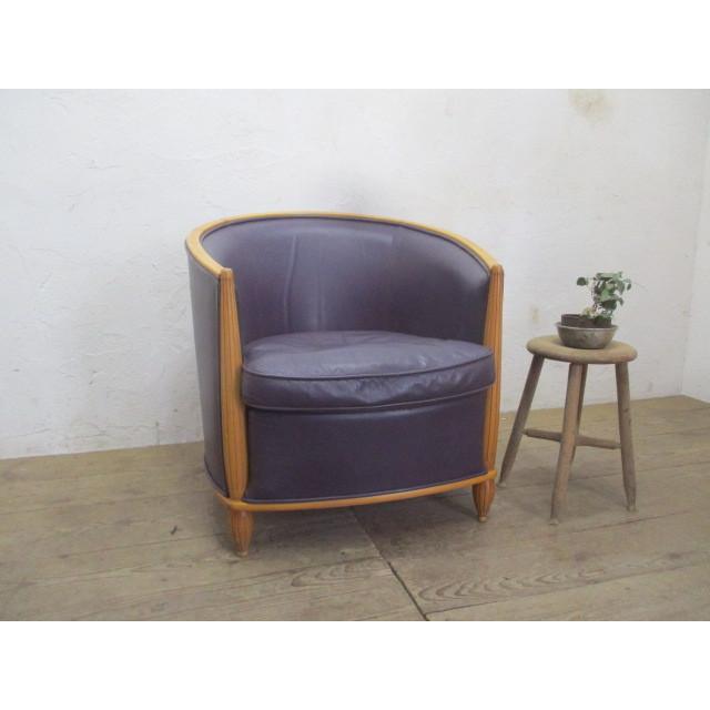 タl0 6 重厚な造りの素敵なラウンジチェア レザー皮革イス椅子ロビーカフェアトリエ店舗什器n伊 L0 Yk N Secondhand012 通販 Yahoo ショッピング