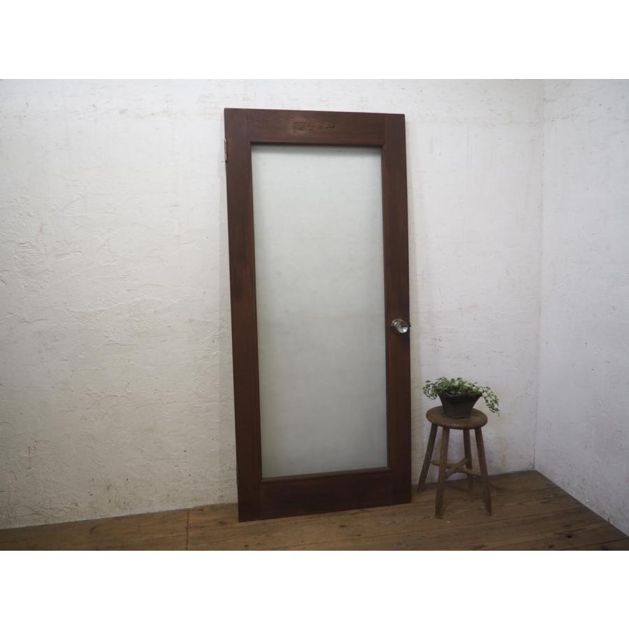 タM0766◇【H177cm×W79,5cm】大きい一枚ガラスの古い木枠ドア タM0766◇【H177cm×W79,5cm】大きい一枚ガラスの古い木枠ドア