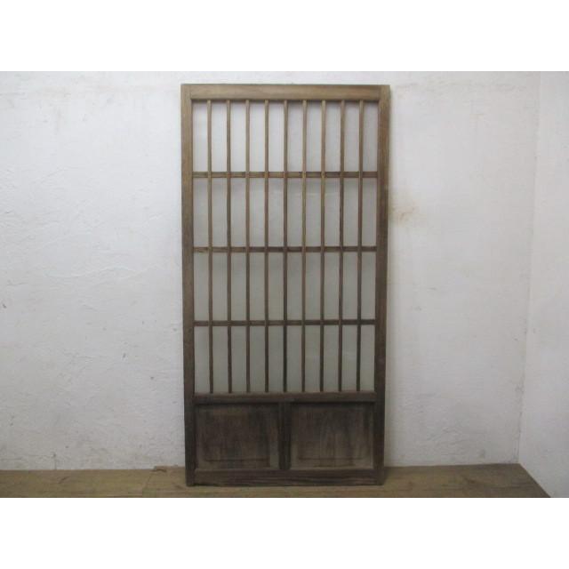 アンティーク 木製 格子 建具 2枚セット 古道具 透かし彫り 雲形 時代家具 タM216◇【H176,5cm×W89cm】◇アンティーク◇レトロな古い木製格子戸