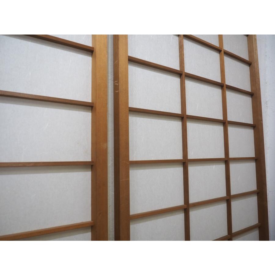 タN0806◇(1)【H183,5cm×W74cm】×4枚◇レトロな味わいの大きい障子戸