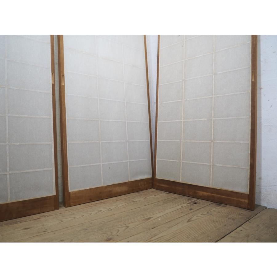 タN0806◇(1)【H183,5cm×W74cm】×4枚◇レトロな味わいの大きい障子戸