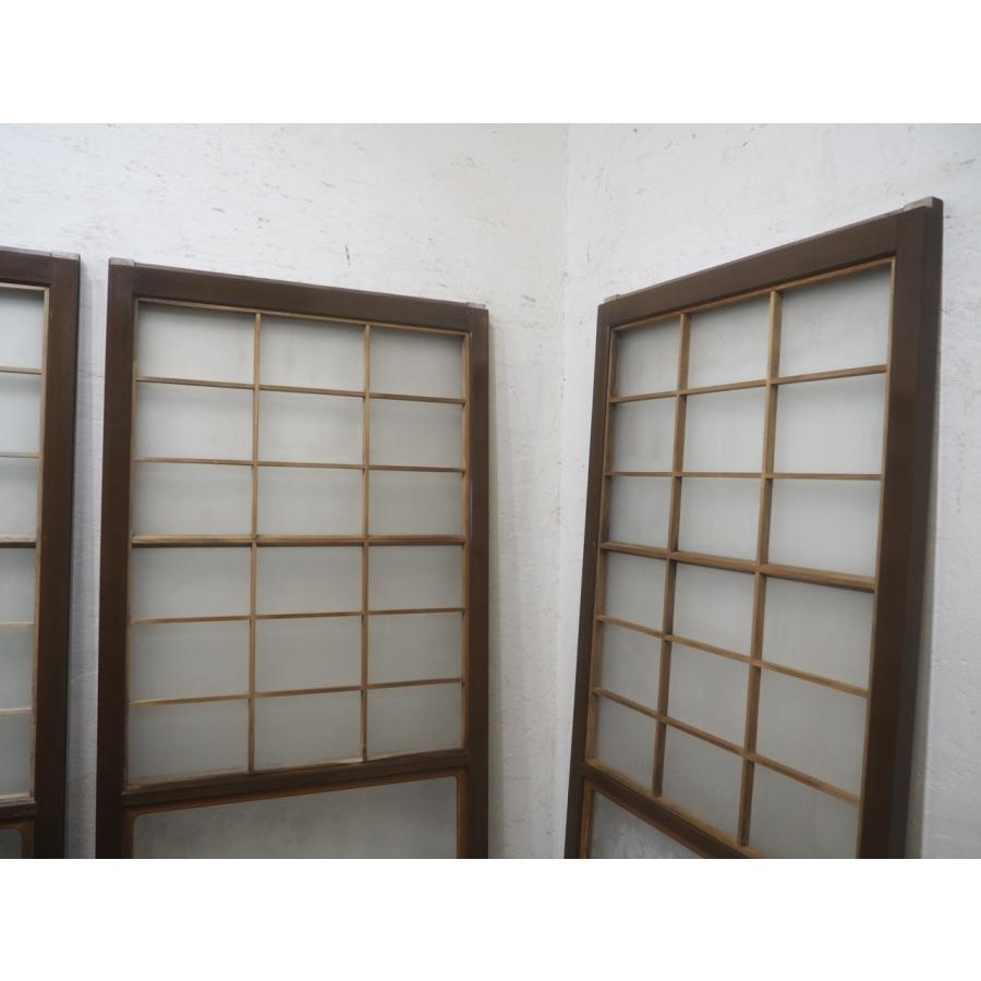 レトロ 木製 引き戸 障子戸 建具 4枚 楽天市場】▽現状販売▽ アンティーク建具 障子戸4枚セット 引き戸