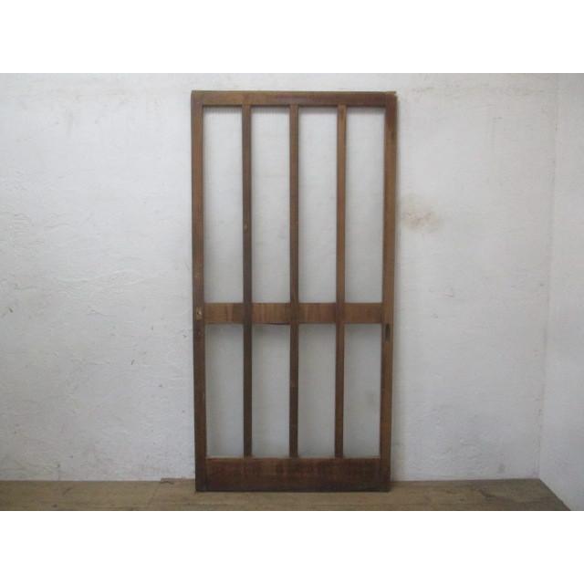 タN262◇【H175cm×W87cm】◇昭和レトロな古い木製ガラス戸◇建具引き戸