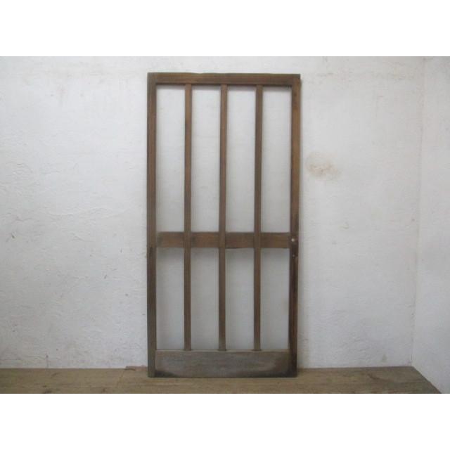 タN262◇【H175cm×W87cm】◇昭和レトロな古い木製ガラス戸◇建具引き戸