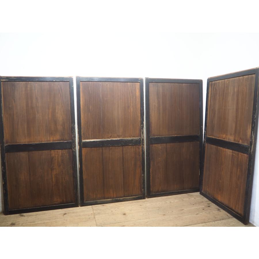 贅沢屋の タO0439◇【H177cm×W94,5(94)cm】×4枚◇アンティーク◇味わいの 建具