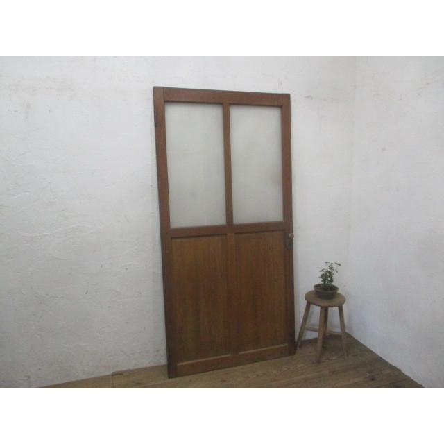 タo699 玄関扉 玄関ドア H178cm W 5cm アンティーク ガラス入り