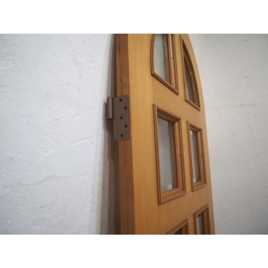 タP0760◇【H200cm×W74cm】◇ビンテージ◇アーチデザインの大きい木製