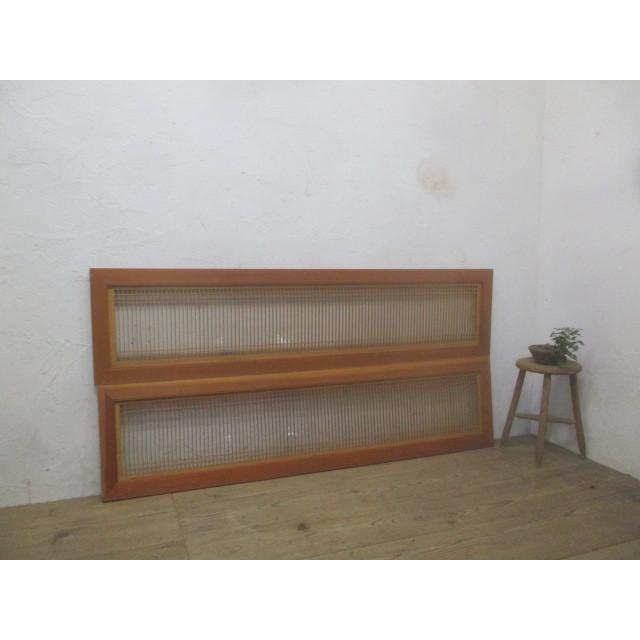 タP997◇×2枚◇片面ガラス入り◇組子細工のレトロ