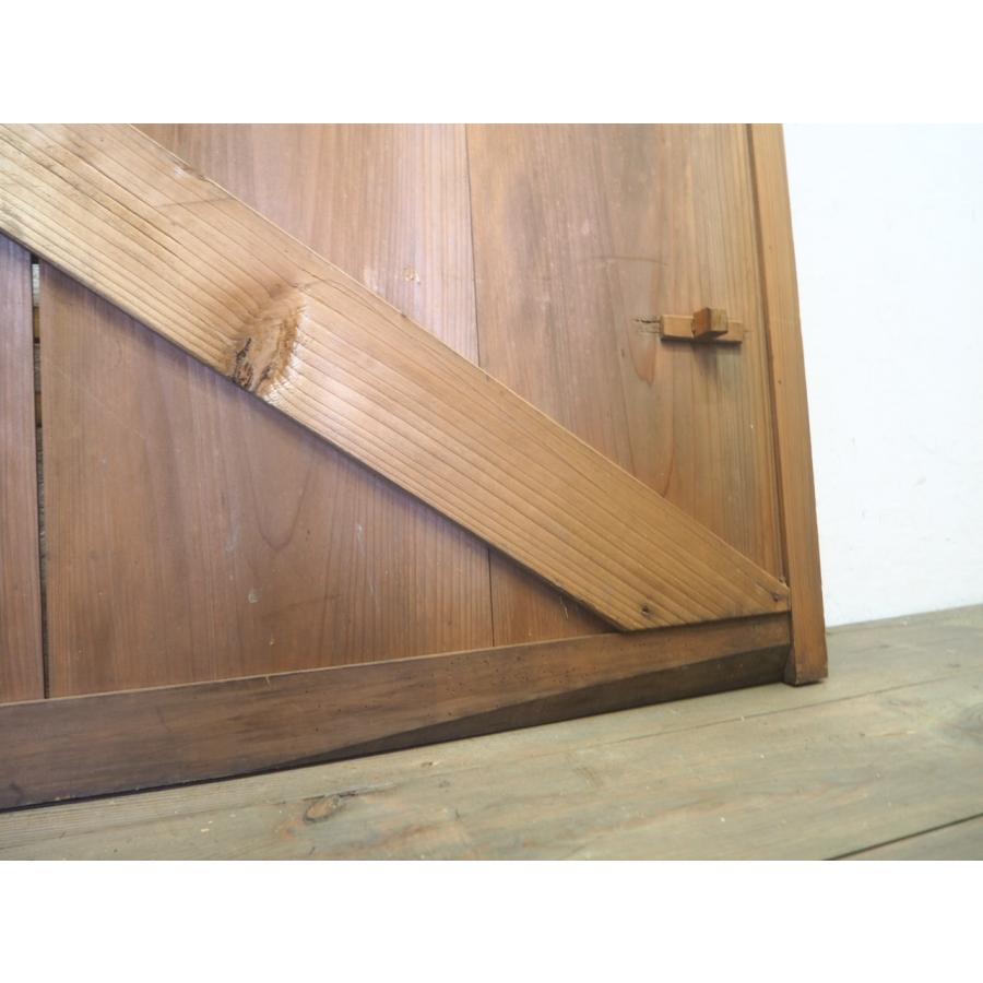 タQ0327◇【H175cm×W77,5cm】◇アンティーク◇鉄格子付きの古い