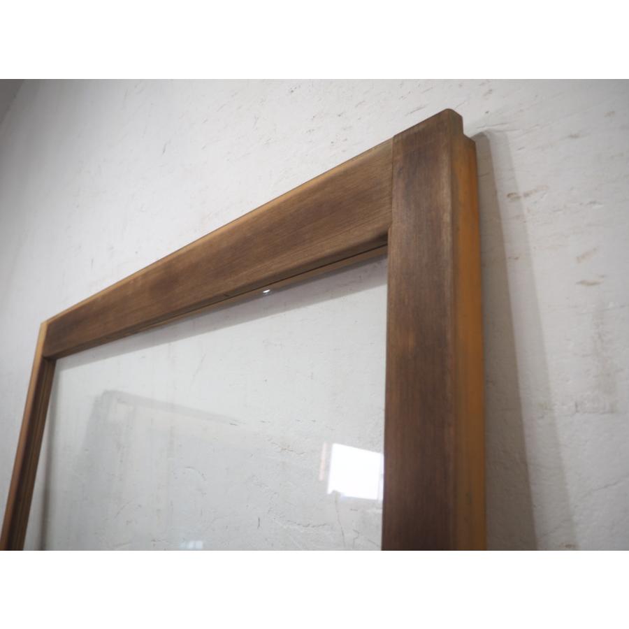 タQ0344◇(4)【H180cm×W114,5cm】◇アンティーク◇大きい一枚ガラスの