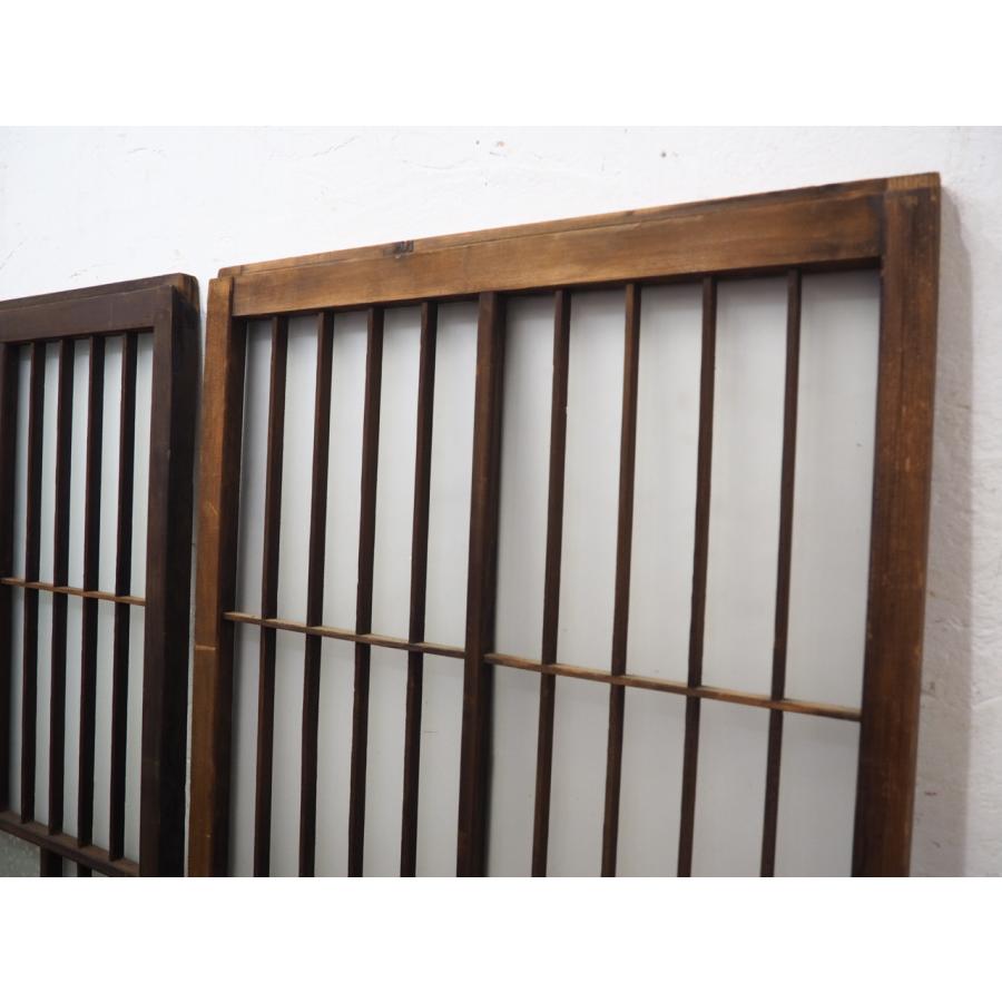 タQ0697◇(2)【H136,5cm×W56cm】×2枚◇桜模様のガラス入り