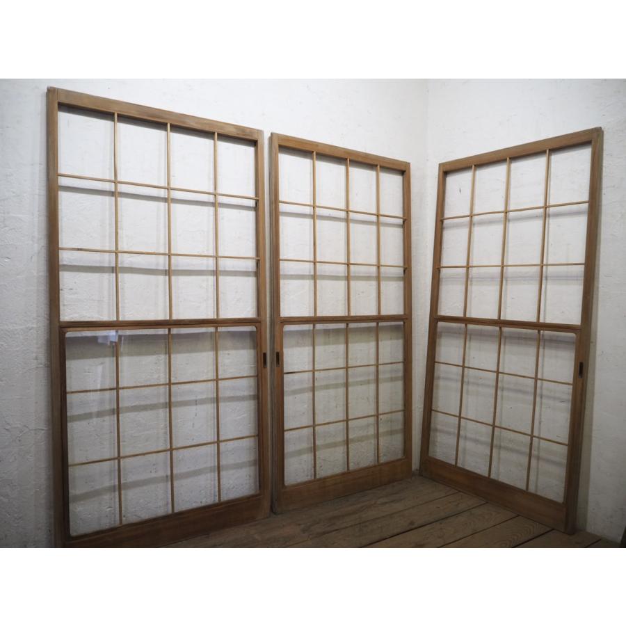 タQ0709◇【H177cm×W90cm】×3枚◇シンプルなデザインのレトロな雪見