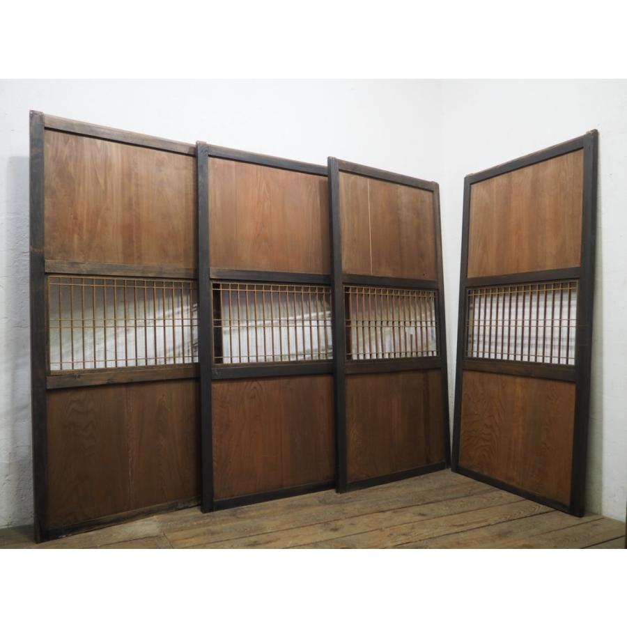 タR0229◇【H176cm×W86,5cm】×4枚◇アンティーク◇味のある古い木製