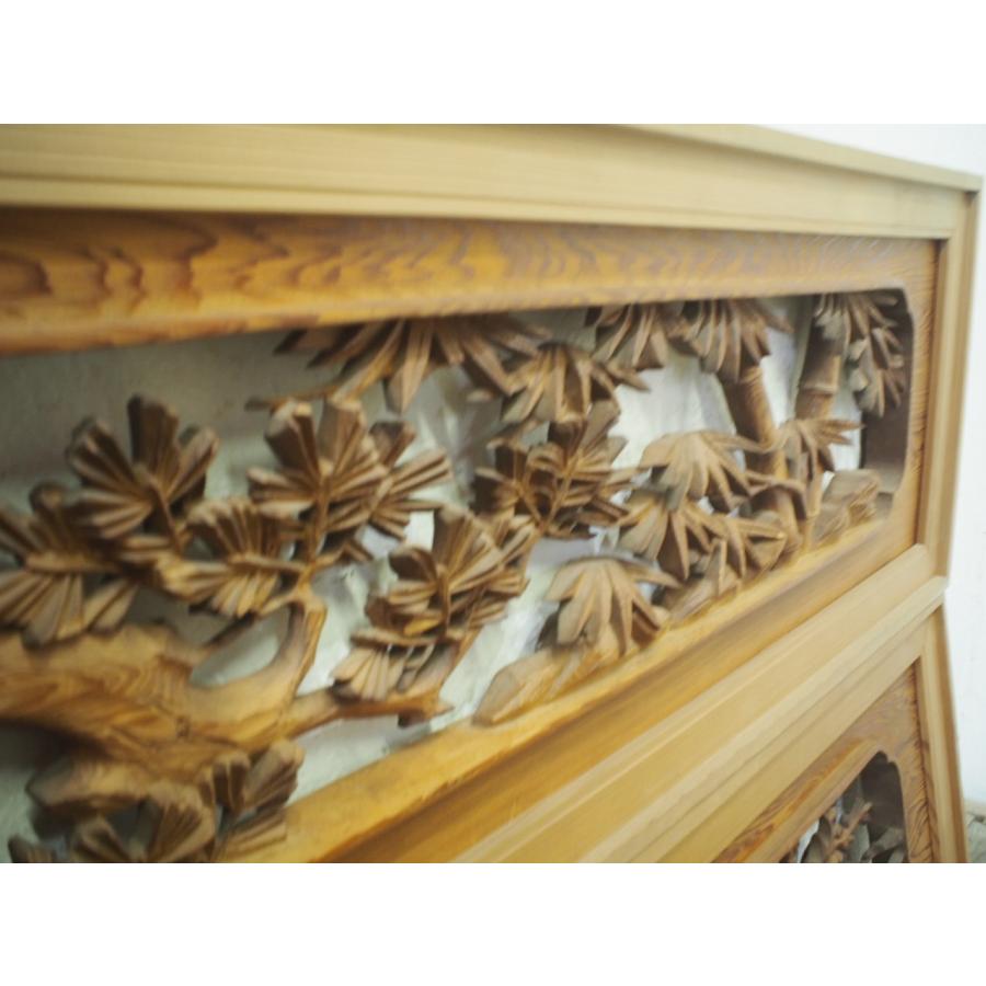 欄間・ランマ・らんま・木製彫刻花柄 【公式通販】