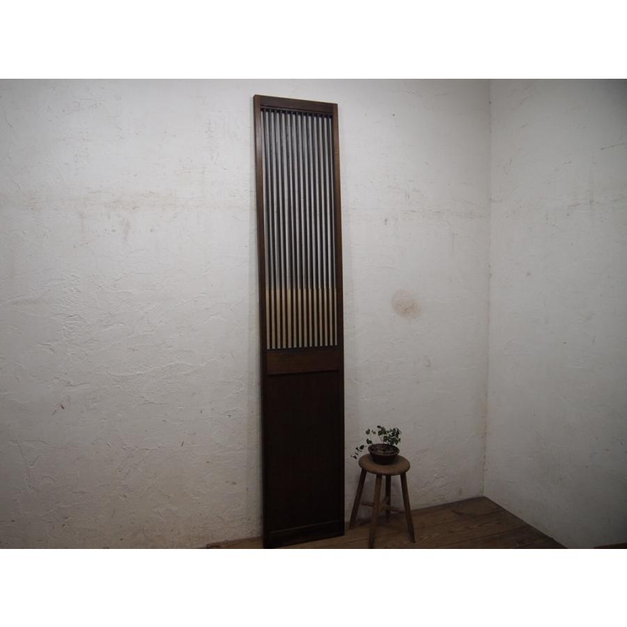 タr175 10 H230cm W45cm 特注品 格子デザインの古い木製建具 格子戸間仕切り衝立リフォームレトロm下 R175 Yk M 2 Secondhand012 通販 Yahoo ショッピング