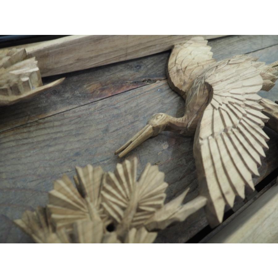 タS0238◇【H39cm×W169(171,5)cm】×2枚◇厚み5,5cm◇重厚な木彫り