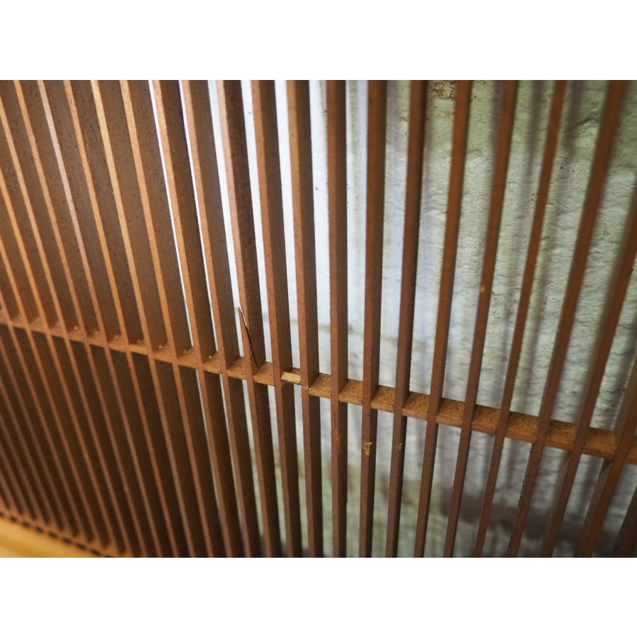 古民家 組子細工 木製欄間 横×縦×厚み 約172.5×37×3cm建具 DIY タS0484◇【H37,3cm×W171cm】×2枚◇素敵な組子細工の古い木製欄間