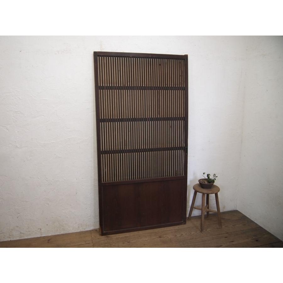 タS329◇【H176cm×W93cm】◇アンティーク◇重厚な味わいの格子戸