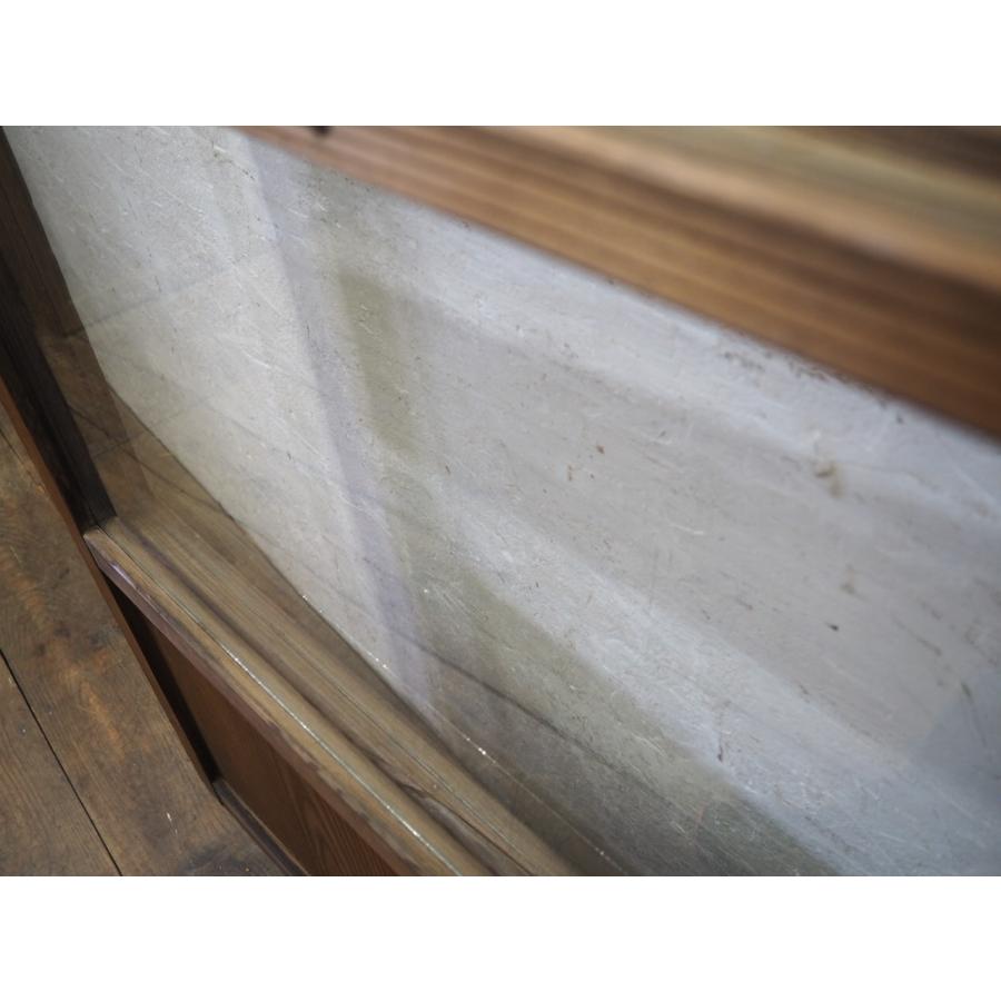 タT0013◇(3)【H177cm×W91,3cm】×2枚◇アンティーク◇ゆらゆらガラス