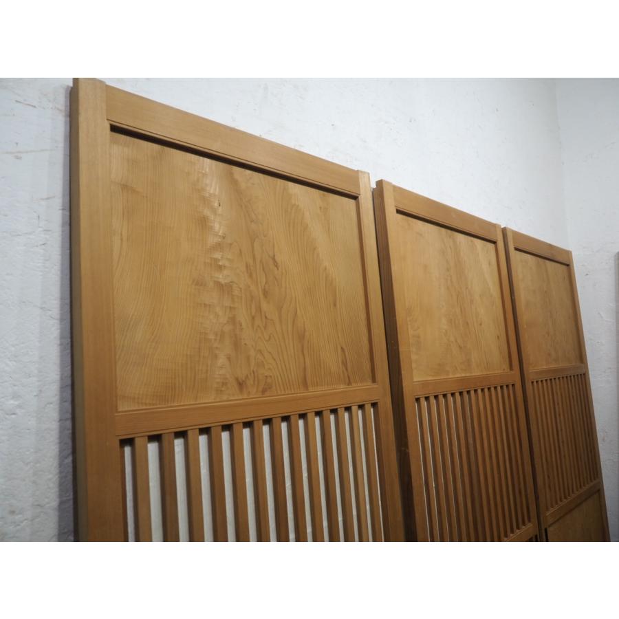 タT0137◇(2)【H180cm×W67,5cm】×4枚◇木味の良い大きい木製引き戸 