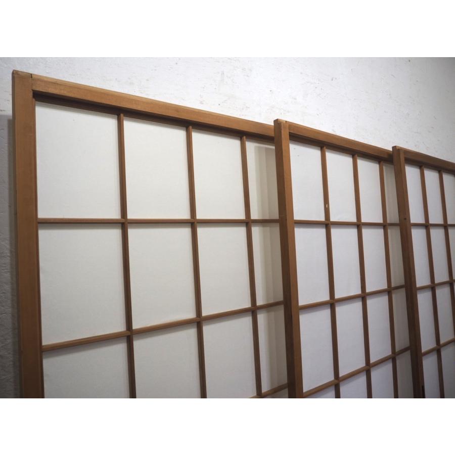 タT0237◇(2)【H176cm×W90,5cm】×4枚◇レトロな味わいの古い障子戸◇古